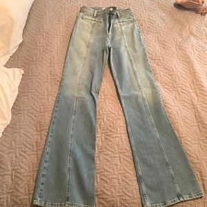 FREE PEOPLE red star flares